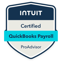 Certified QuickBooks ProAdvisor Payroll Certification Badge