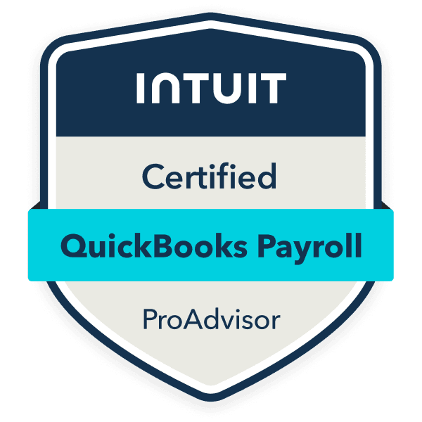Quickbooks Payroll Certification Badge